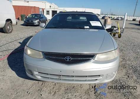 2001 Toyota Camry Solara Sle V6 z USA, uszkodzony, nr VIN 2T1FF22P31C430613